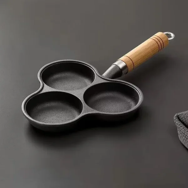 4/7 Cups Frying Pot Breakfast Maker Cooking Egg Pan Non-stick Griddle Pancake Steak Pan Thickened Mini Pancakes Maker Cookware