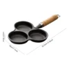 4/7 Cups Frying Pot Breakfast Maker Cooking Egg Pan Non-stick Griddle Pancake Steak Pan Thickened Mini Pancakes Maker Cookware