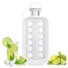 2-in-1 Household Portable Ice Maker Foldable Ice Hockey Pot Whiskey Ice Cube Mold Refrigerator Freezer Ice Maker Kitchen Tools