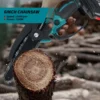 YOFIDRA Mini 6 Inch Electric Chainsaw Cordless Cutter Pruner Chain Saw With Temperature Controlled Motor For Makita 18V Battery