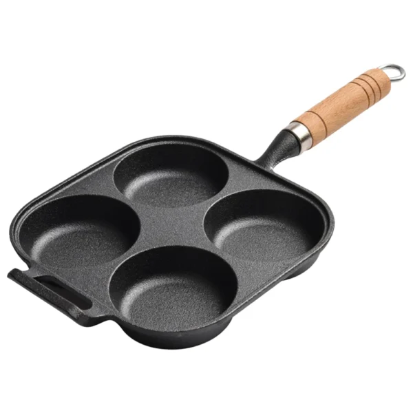 4/7 Cups Frying Pot Breakfast Maker Cooking Egg Pan Non-stick Griddle Pancake Steak Pan Thickened Mini Pancakes Maker Cookware