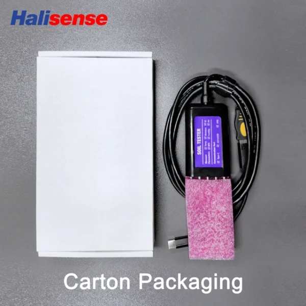 Temperature Moisture EC PH NPK Soil Tester Portable USB Type-C 8 in 1 Soil Sensor with Free Android App