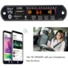 Bluetooth Car Kit 5V 12V Wireless FM Receiver Mp3 Player Decoder Board USB 3.5MM music Player DIY Car Speaker Modification