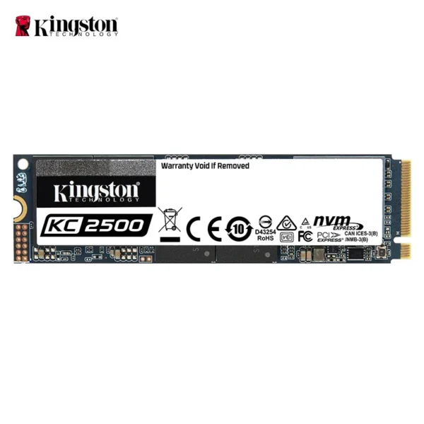2025 New Kingston SSD M.2 2280 KC2500 NVMe PCIe 250gb 500gb 1tb 2tb Solid State Hard Disk m2 ssd for Desktop