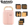 DMWD Multi-Function Breakfast Maker Electric Sandwich Machine  Waffle Donuts  Octopus Balls Taiyaki Light Food Machine 5 Plates