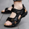 Men's Retro Casual Leather Sandals Outdoor Stylish Beach