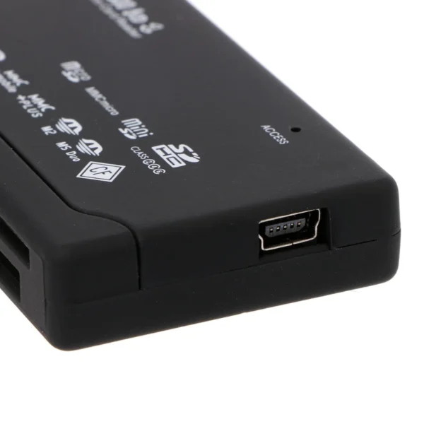 21Kinds Of Fuctions In One Memory Card Reader 1/2/5/10PCS For USB External Mini SDHC M2 RS MMC XD CF SD TF MS Add in USB Cable