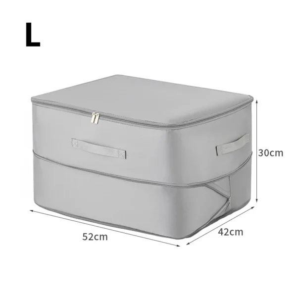 Compression Dustproof Organizer Storage Bag Large Capacity Moisture-proof Clothes Quilt Moving Bag Self Compression Organizer