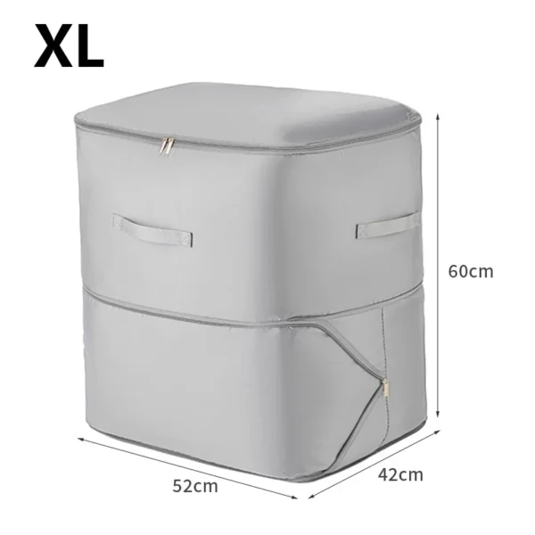 Compression Dustproof Organizer Storage Bag Large Capacity Moisture-proof Clothes Quilt Moving Bag Self Compression Organizer
