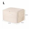 Compression Dustproof Organizer Storage Bag Large Capacity Moisture-proof Clothes Quilt Moving Bag Self Compression Organizer