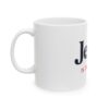 Inspirational Ceramic Mug for tea Lovers, Gifts for Christians, Motivational Drinkware, Jesus Is The Answer Cup, Faith-Based Office Mug