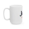 Inspirational Ceramic Mug for tea Lovers, Gifts for Christians, Motivational Drinkware, Jesus Is The Answer Cup, Faith-Based Office Mug