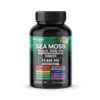 Sea Moss 3000mg Black Seed Oil 2000mg Ashwagandha 1000mg Turmeric 1000mg Bladderwrack 1000mg Burdock 1000mg & Vitamin C & D3 wit