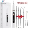 Ultrasonic Dental Scaler Oral Care Tartar Removal Calculus Remover Tooth Stain Cleaner LED Light Tooth Whitening Tools Household