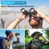 10-30x50 High Power Military Zoom Binoculars for Adults, HD Professional Binoculars for Bird Watching Hunting Outdoor Hiking