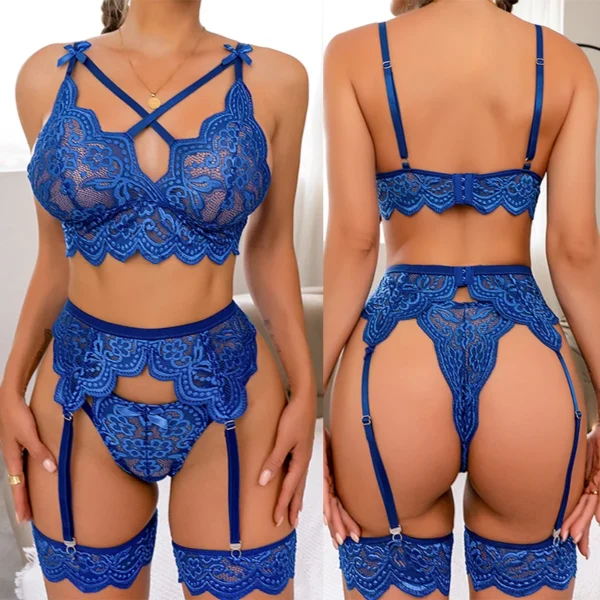 540677713 New Sexy Lingerie For Sex Woman Porno Lingerie Erotic Underwear Babydoll Female Costume Lace Dress Mujer Sexi Exotic Apparel