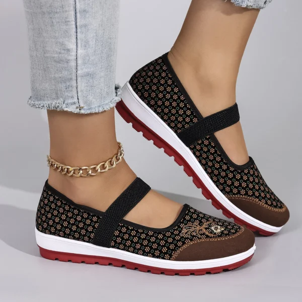 542813044 Women's summer breathable mesh flat shoes women's shoes casual sneakers shoes, clearance free shipping
