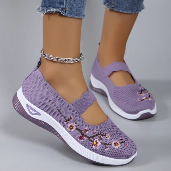 542814691 Women's summer breathable mesh flat shoes women's shoes casual sports shoes, clearance free shipping