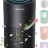 Air Purifier for Bedroom with True H13 HEPA 3-in-1 Filters,Pet Air Purifiers for Home Cat Pee Smell,Covers Up to 990 Ft²