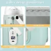 Baby Nursing Bottle Heater Safe Insulated Bag USB Rechargeable Milk Water Warmer Cover For Infant Outdoor Traveling Accessories