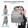 New Baby Nappy Changing Bags Changing Station Portable Baby Bed Travel Bassinet Folding Crib Shade Cloth Changing Pad Waterproof