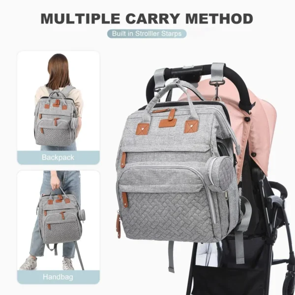 New Baby Nappy Changing Bags Changing Station Portable Baby Bed Travel Bassinet Folding Crib Shade Cloth Changing Pad Waterproof