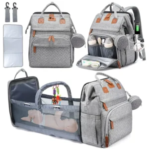 New Baby Nappy Changing Bags Changing Station Portable Baby Bed Travel Bassinet Folding Crib Shade Cloth Changing Pad Waterproof