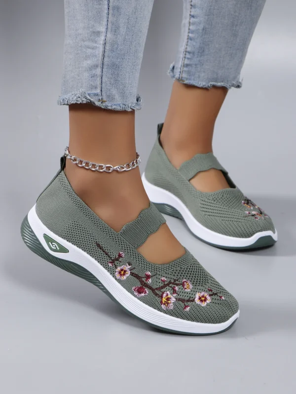 542814693 Women's summer breathable mesh flat shoes women's shoes casual sports shoes, clearance free shipping