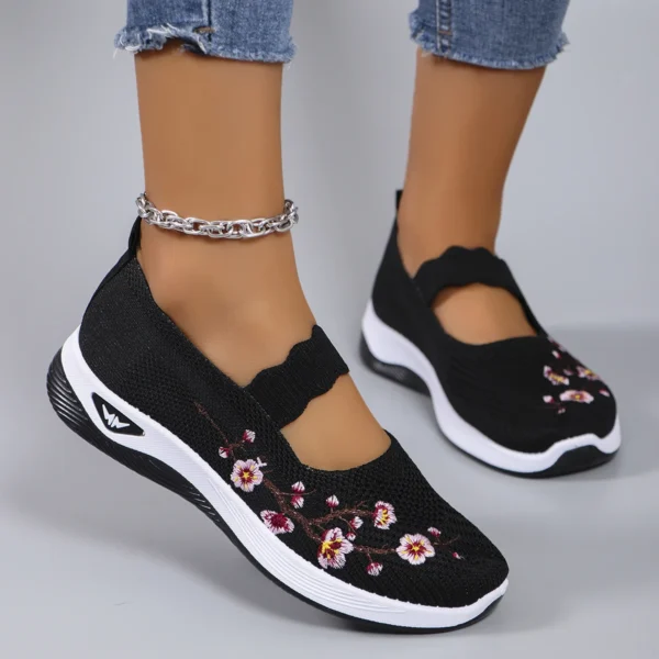 542814692 Women's summer breathable mesh flat shoes women's shoes casual sports shoes, clearance free shipping