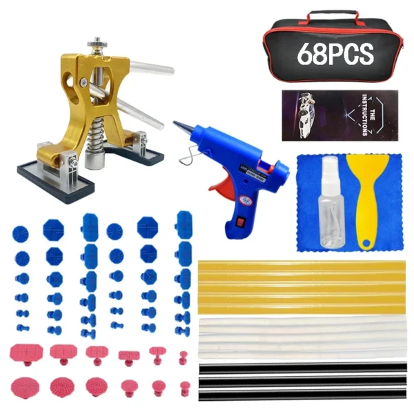 Car Dent Zoposon Repair Tools EU Plug Glue Gun Paintless Dent Repair Kit Automotive Dent Remover Suction Auto Dent Puller Tool