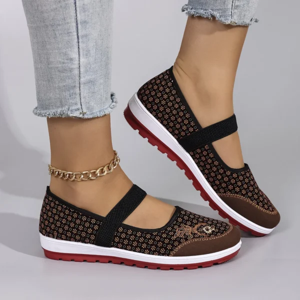 542813047 Women's summer breathable mesh flat shoes women's shoes casual sneakers shoes, clearance free shipping