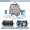 New Baby Nappy Changing Bags Changing Station Portable Baby Bed Travel Bassinet Folding Crib Shade Cloth Changing Pad Waterproof
