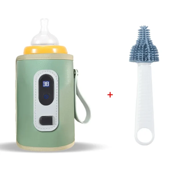 USB Milk Water Warmer, Travel Stroller Insulated Bag, Nursing Bottle Heater, Outdoor Portable Baby Bottle Feeding Warmer