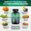 Sea Moss Blend, 19,445 MG All-in-One Formula with over 15+ Super Ingredients, Extra Strength & High Potency