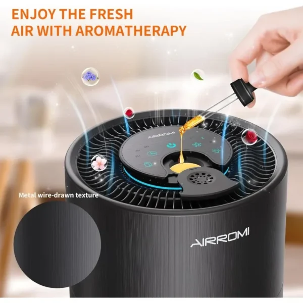 Air Purifier for Bedroom with True H13 HEPA 3-in-1 Filters,Pet Air Purifiers for Home Cat Pee Smell,Covers Up to 990 Ft²