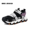 Knit Fabric Children Shoes Boy Sandals Rubber Sole Anti-slip Kids Beach Water Shoes Summer Casual Sports Sandals for Boy Sneaker
