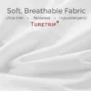 Waterproof Mattress Cover Anti Mites Bed Protector Soft Breathable Sheet Cover All Size Available (Smooth)