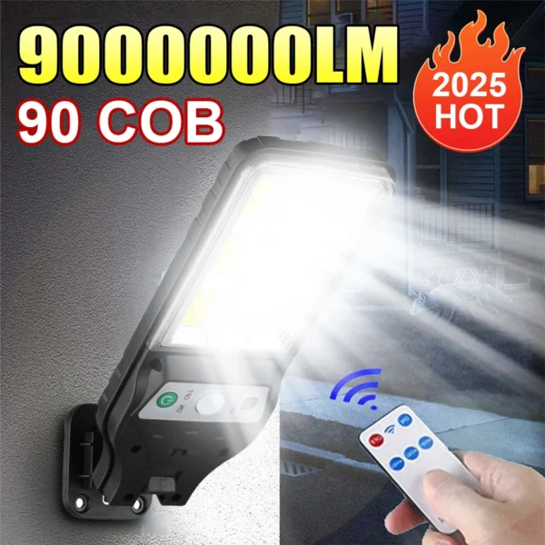 9000000LM Solar Led Outdoor Lighting Wall Lamp Motion Sensor Solar Energy Garden Street  Lamp Waterproof Solar Outdoor Lights