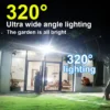 9000000LM Solar Led Outdoor Lighting Wall Lamp Motion Sensor Solar Energy Garden Street  Lamp Waterproof Solar Outdoor Lights