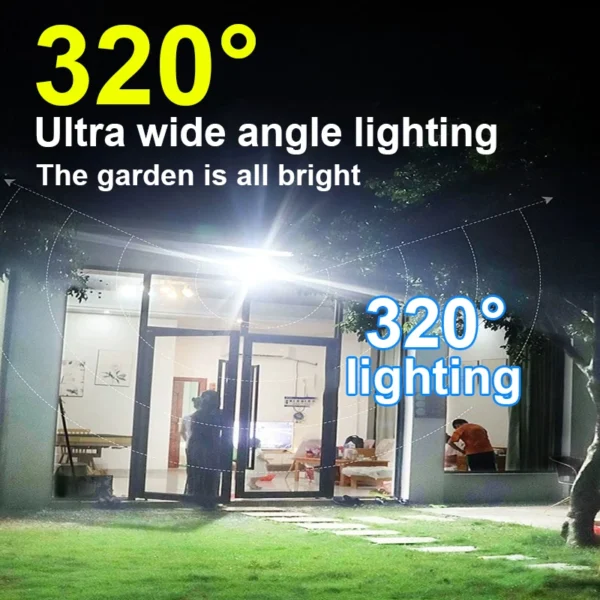9000000LM Solar Led Outdoor Lighting Wall Lamp Motion Sensor Solar Energy Garden Street  Lamp Waterproof Solar Outdoor Lights