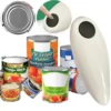 Electric Can Opener Hands Free Jar Opener Smooth Edge Bottle Opener Battery Operated for Weak Hands for All Kinds of Jars
