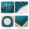 1pc 3D Air Fabric Thick Mattress Cover, 100% Waterproof Mattress Protector, Soft and Breathable Fitted Bed Sheet (No Pillowcase)