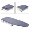 Foldable Ironing Board, Cabinet Mount, Push-Pull Sturdy Metal Frame  80x29.5cm / 31.5x11.6in (Gray)