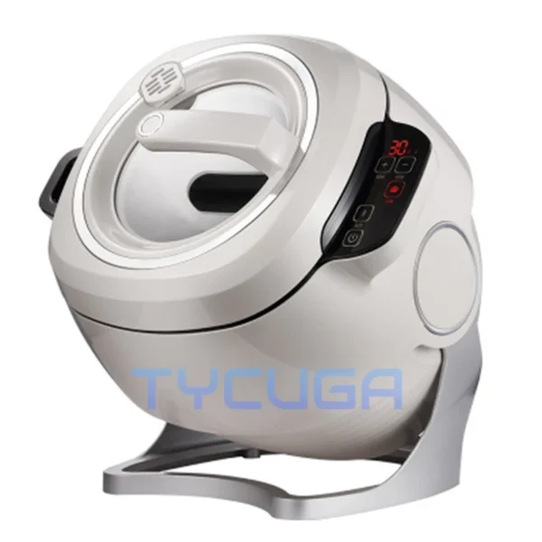 6L Automatic Stir Frying Machine Household 2000W Intelligent Electric Cooking Wok Pot Non-stick Multifunctional Cooker Pot 220V