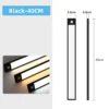 LED Night Light 20/30/40/50CM Motion Sensor Wireless USB Cabinet Night Light Wardrobe Lamp For Kitchen Cabinet Bedroom Wardrobe