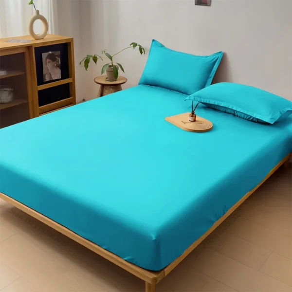 Waterproof Mattress Covers Fitted Sheets Bed Bedspreads Fabric Thick Mattress Protector for Single Double King Queen Size Beds