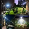 9000000LM Solar Led Outdoor Lighting Wall Lamp Motion Sensor Solar Energy Garden Street  Lamp Waterproof Solar Outdoor Lights