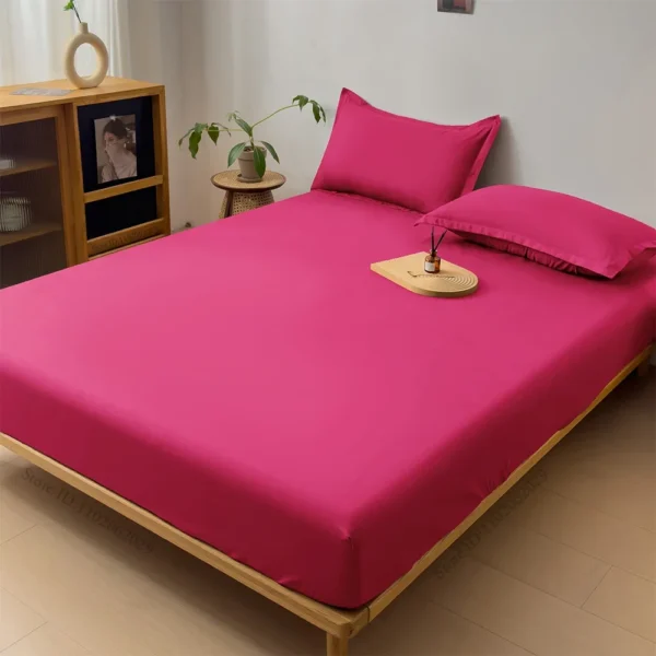 Waterproof Mattress Covers Fitted Sheets Bed Bedspreads Fabric Thick Mattress Protector for Single Double King Queen Size Beds