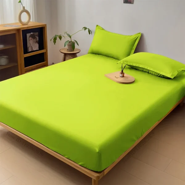 Waterproof Mattress Covers Fitted Sheets Bed Bedspreads Fabric Thick Mattress Protector for Single Double King Queen Size Beds