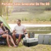 Authenticity guarantee.300W Portable Power Station with Foldable 60W Solar Panel, with DC AC Outlet for Home Use RV Outdoor Camp
